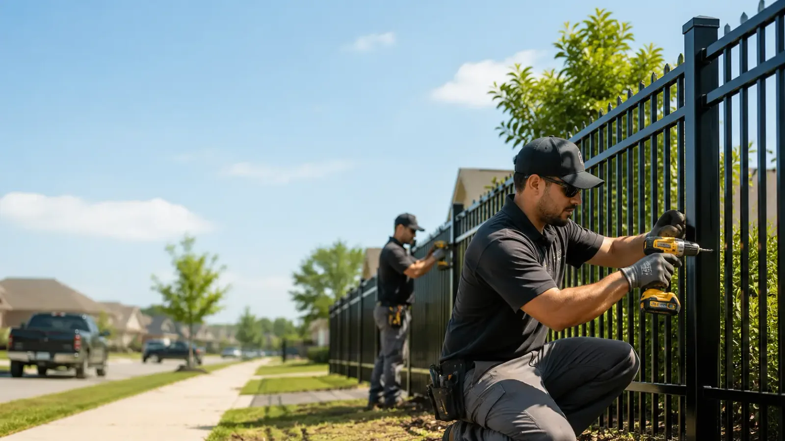 Metal Fence Installation in Rio Grande, OH